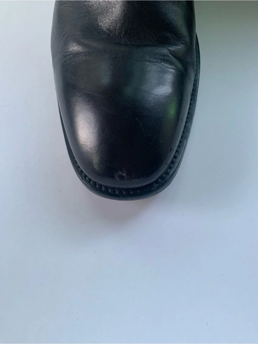 John Varvatos Men's Black Leather Boots Size 11.5